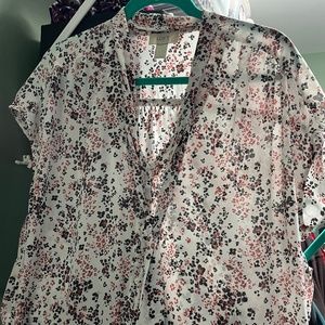 Loft Short Sleeve Blouse